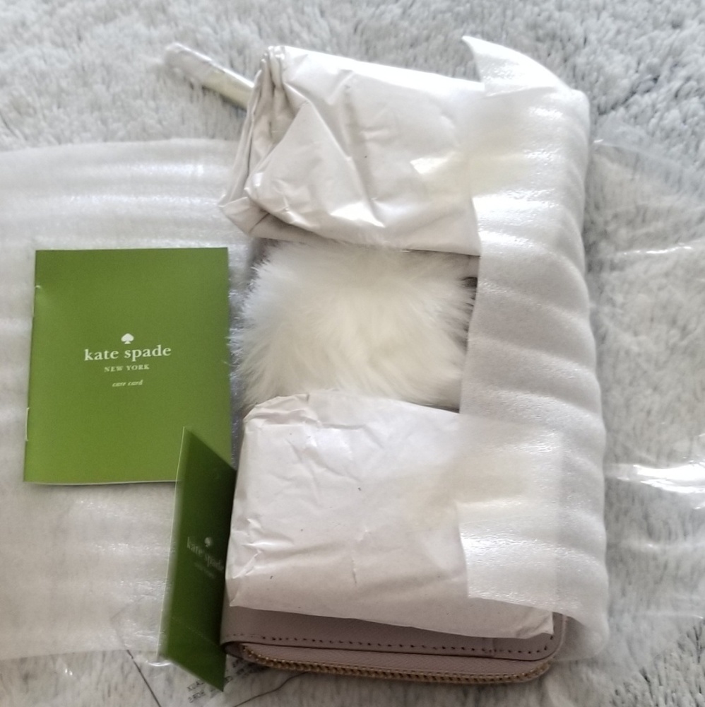 ❤HP❤ NWT  KATE SPADE LEATHER WALLET - Picture 6 of 7